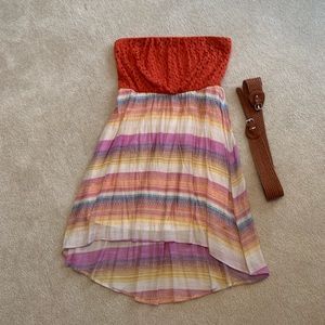 XXL Maurice’s Strapless Dress w/ Belt!